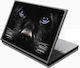 Lamtech Dog Blue Eyes Sticker for 12.4" Laptop