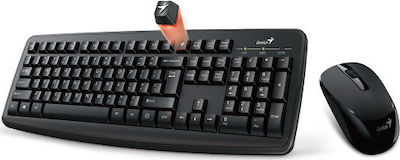 Genius Smart Combo KM-8100 Kabellos Tastatur & Maus Set Englisch US