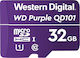 Western Digital Purple SC QD101 microSDHC 32GB Class 10 U1