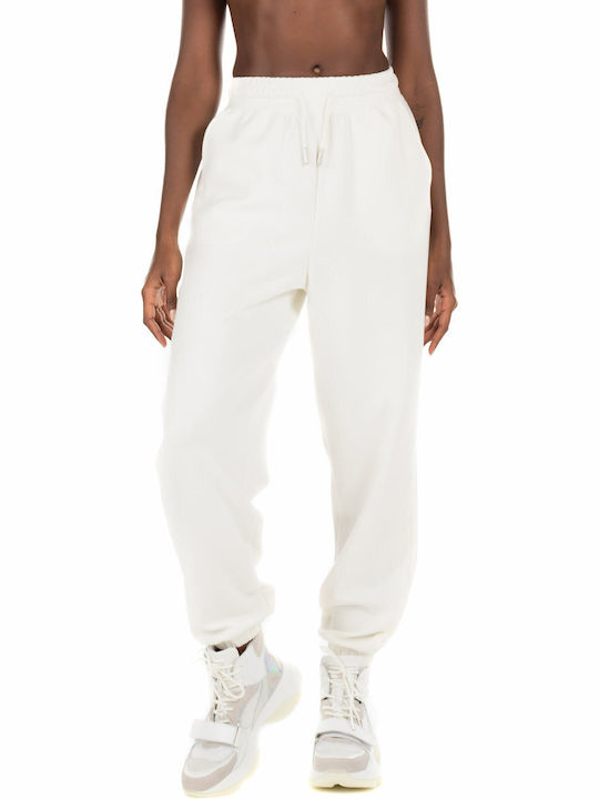 Only Scarlett Sweatpants Jogger Ecru