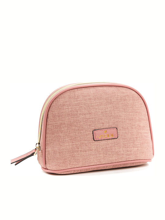 Verde Toiletry Bag in Pink color 22cm