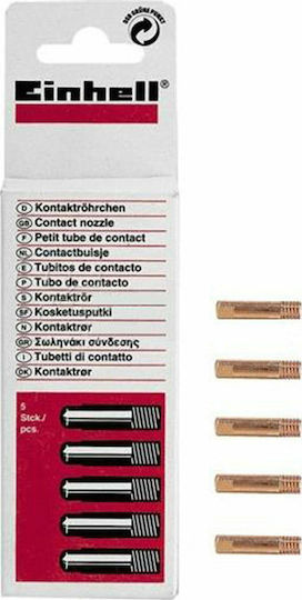 Einhell Σωληνάκια Επαφής 0.9mm x 195mm 5τμχ 1576260