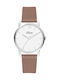 S.Oliver Watch with Brown Leather Strap SO-4153-LQ