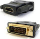Μετατροπέας DVI-D male σε HDMI female 1τμχ 17139