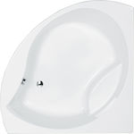 Carron Bathrooms Tranquility CRN Γωνιακή Μπανιέρα 130x130cm