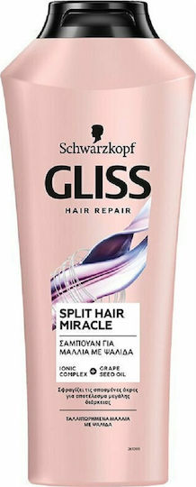 Gliss Split Hair Miracle Shampoos Reconstruction/Nourishment for Fragile, Αντι-Θραύση Hair 400ml