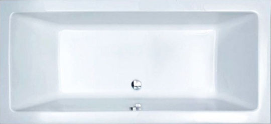 Sanitec Quadra Badewanne Acryl 180x80cm