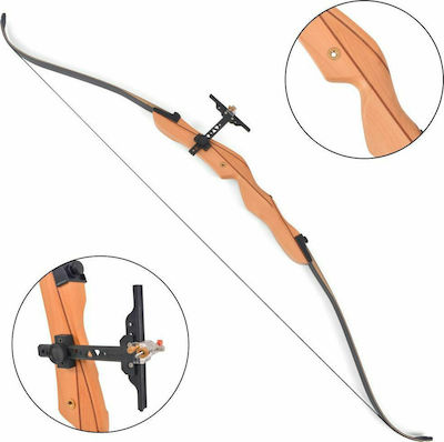 vidaXL Bogen Olympischer Recurve-Bogen für Erwachsene 68" 30lb