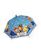 Chanos Kinder Regenschirm Gebogener Handgriff Paw Patrol Blau