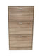 Suport pentru pantofi cu 3 Rafturi Bej L63xW24xH115cm
