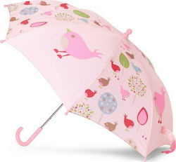Penny Scallan Chirpy Bird Извита Дръжка Розов 80см Penny Scallan Chirpy Bird Извита Дръжка Розов 80см
