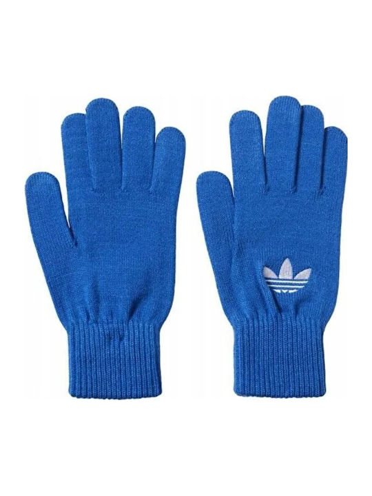 Originals Adicolor Classic Μπλε Γυναικεία Πλεκτά Γάντια