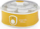 Ariete Yogurella 617 Yogurt Maker with Jars 1.3lt Yellow 20W
