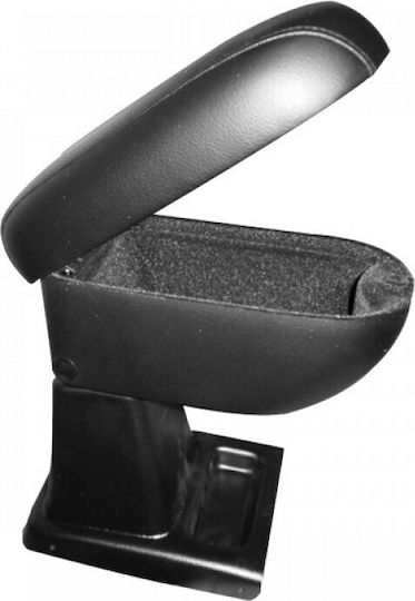 Cik Car Armrest Car PU Armrest for Fiat Idea Lancia Musa 07+ Black
