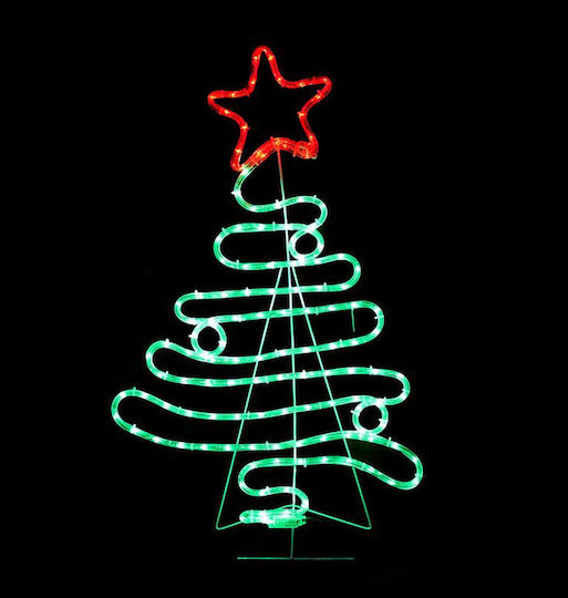 Christmas Decorative Illuminated Plastic Tree Light Tube 90cm IP44 Electric