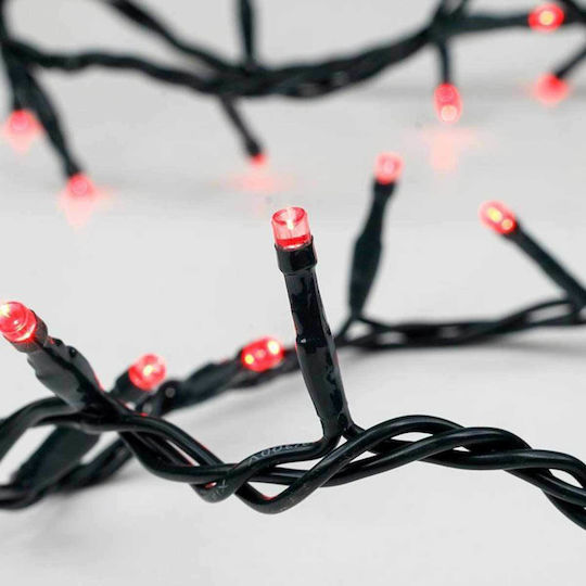 100 Λαμπάκια LED 4.95μ. Κόκκινα σε Σειρά