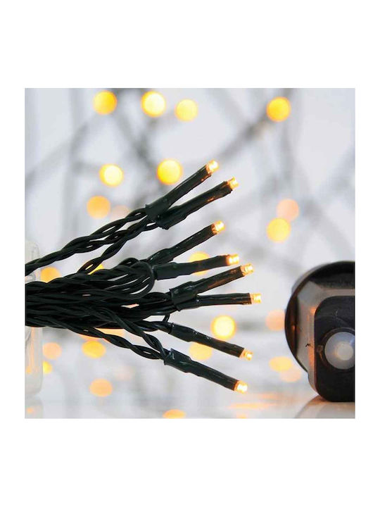 400 Lights LED 20m. Warm White in String 1pcs