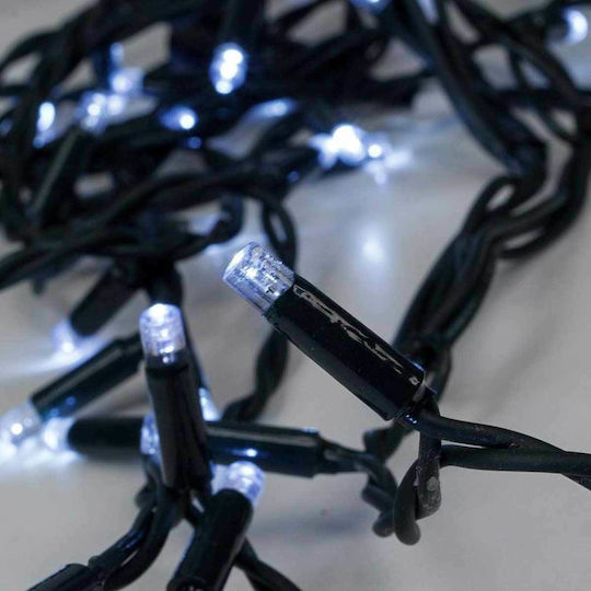 100 Lichterketten LED 11.6m. Kaltes Weiß in Zeichenfolge 1Stück