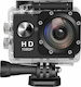 Clever V1 050052 Action Camera HD (720p) Μαύρη με Οθόνη