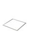 Atman Square Recessed LED Panel 48W with Natural White Light 4000K 60x60cm