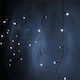 100 Lichterketten LED 1.1m. x 80cm Kaltes Weiß Typ Regen 1Stück (Transformator nicht enthalten)