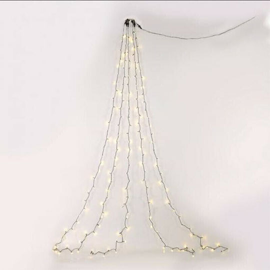 175 Lichterketten LED 5m. x 350cm Warmes Weiß Typ Oktopus 1Stück