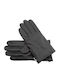 Guy Laroche Men's Leather Gloves Black 98957