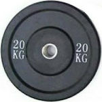 MDS 009 Set of Plates Olympic Type Rubber 1 x 20kg Φ50mm