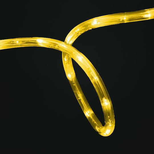 Christmas Light Tube Yellow Two-channel 220V 36 Light Bulbs 1m IP20