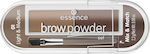 Essence Brow Powder Set Augenbrauenpflege-Set 01 Light & Medium