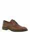 Damiani Men's Leather Dress Shoes Tabac Brown