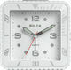 Alfaone Silent Tabletop Clock LED with Alarm Clock 600111