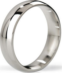 Mystim His Ringness The Earl Polished Δαχτυλίδι Πέους Μεταλλικό Ασημί