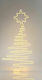 Eurolamp Christmas Decorative Illuminated Tree Light Tube 108cm IP44 Electric White 2pcs