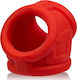 Oxballs Oxsling Cocksling Ring Testicle Silicone Red MS-001-03089