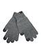 Jack & Jones Men's Knitted Gloves Gray