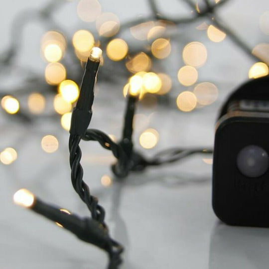 100 Λαμπάκια LED 4.95μ. Θερμό Λευκό σε Σειρά