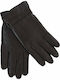 Barbour Men's Leather Gloves Brown Thinsulate