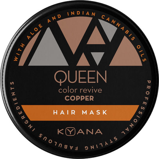 Kyana Queen Color Revive Маска За Коса Оцветяваща Маска Мед 100мл