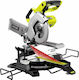 Ryobi Ryobi Battery Miter Saw 18V with Laser Guide and 216mm Disc Diameter Solo 18V One+ Solo