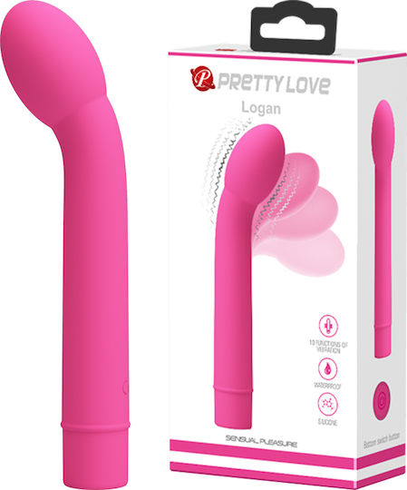 Pretty Love Logan Vibrator G-Spot 16cm Magenta