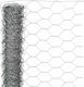 Nature Wire Fencing Galvanized Gray 0.5x10m