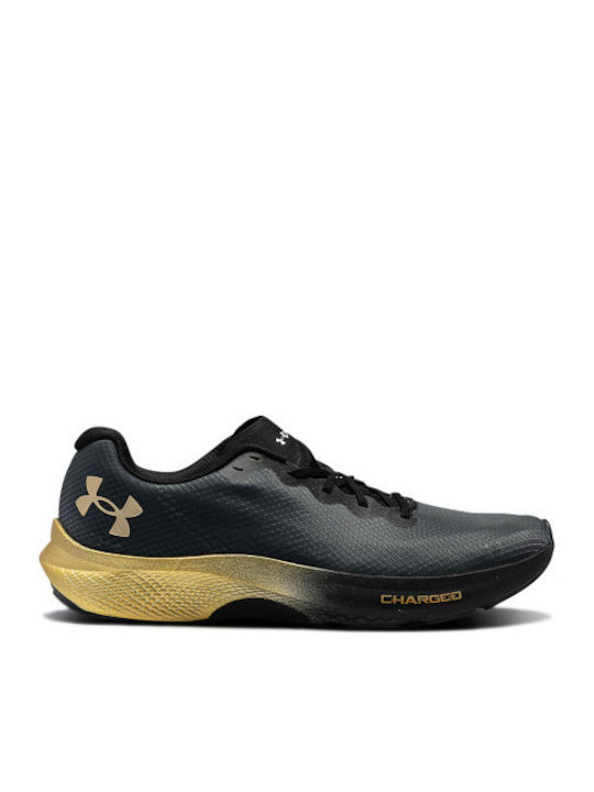 Under Armour Charged Pulse Ανδρικά Αθλητικά Παπούτσια Running Μαύρα