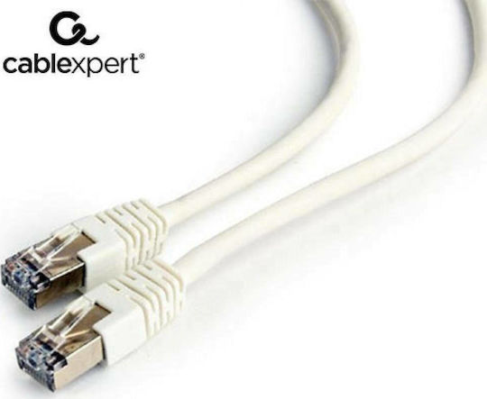 Cablexpert U/UTP Cat.6 (Gigabit) Καλώδιο Δικτύου Ethernet 0.25m Λευκό