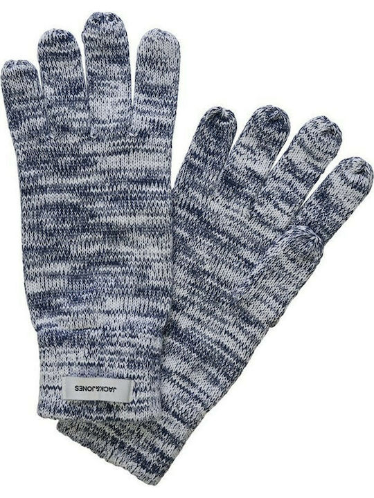 Jack & Jones Men's Knitted Gloves Gray
