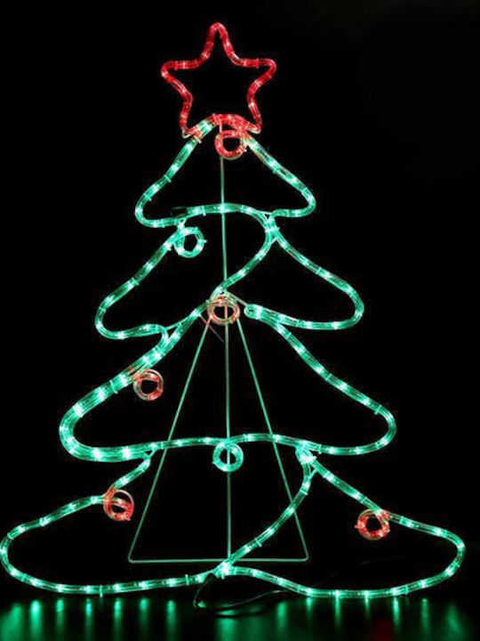 Christmas Decorative Illuminated Plastic Tree Light Tube 88cm IP44 Electric