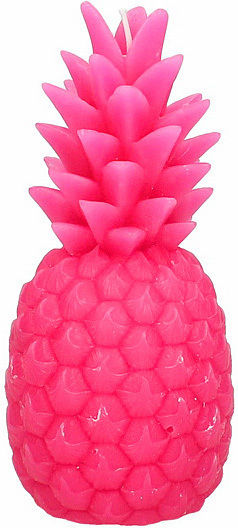 Zaros Zaros Dekorative Kerze Ananas Rosa 8,5x17cm