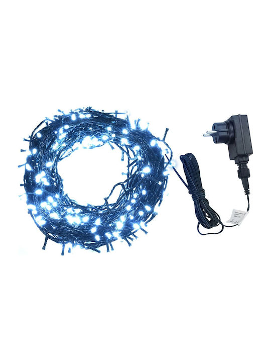 1000 Light Bulb LED Cold White In String with Multi Mode vidaXL