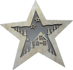 Espiel Hanging Gray Star 13cm Espiel Hanging Gray Star 13cm