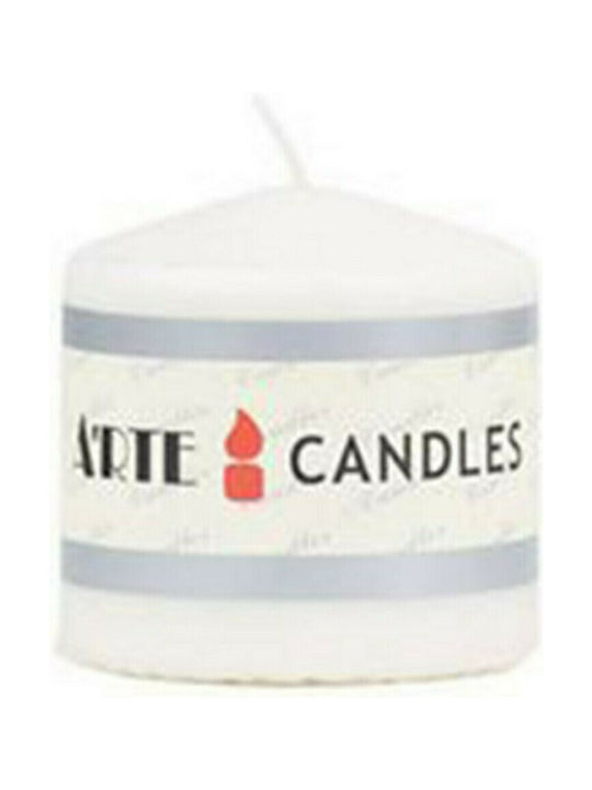 Artekko Decorative Candle White 7x23cm 1pcs